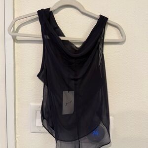 Geel Remmy Top in Indigo, NWT